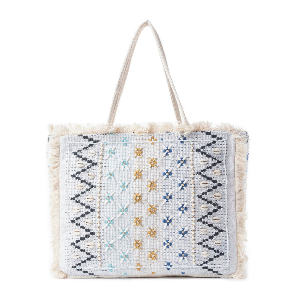 Sonoran Starlight Weekender Bag In White