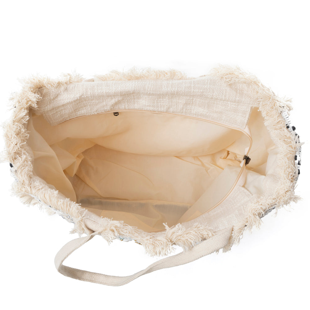 Sonoran Starlight Weekender Bag In White