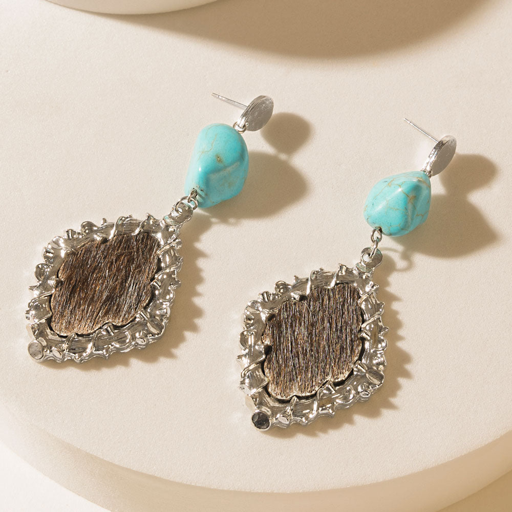 Dark Starlit Night Earring