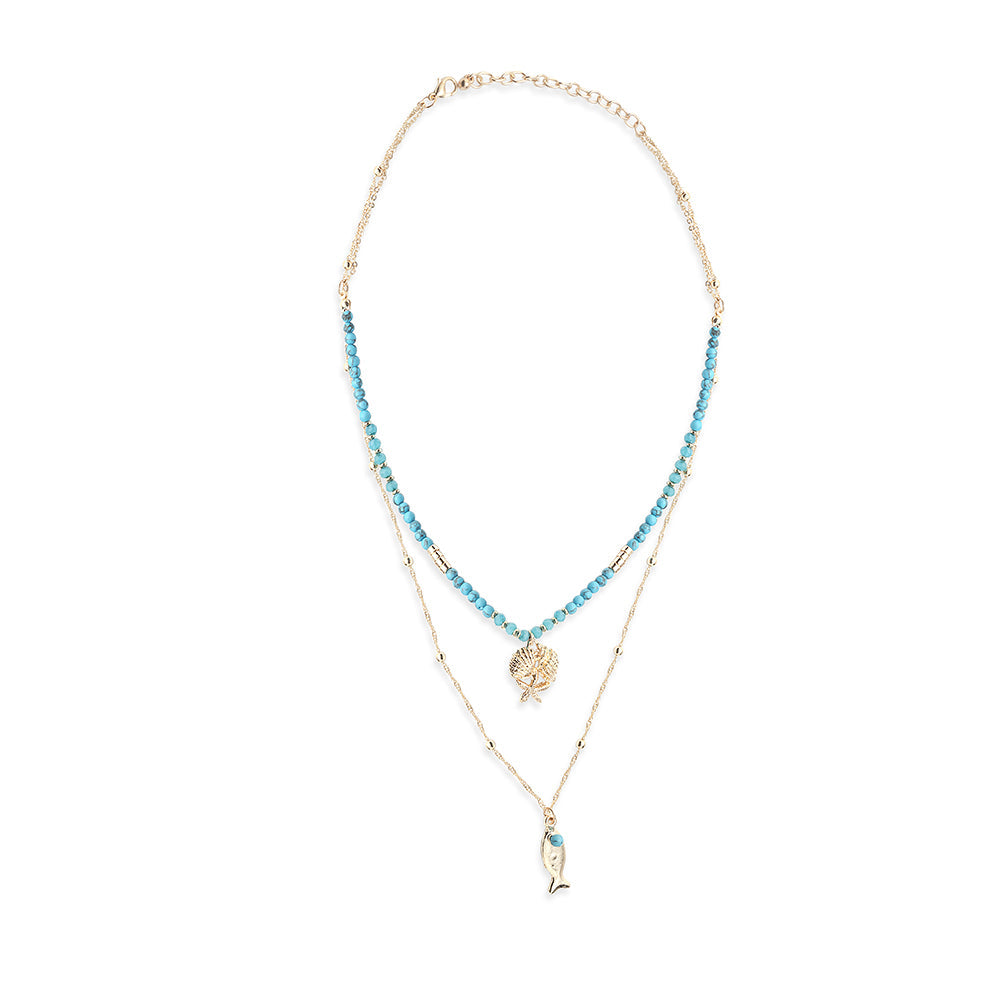 Lagoon Layers Necklace