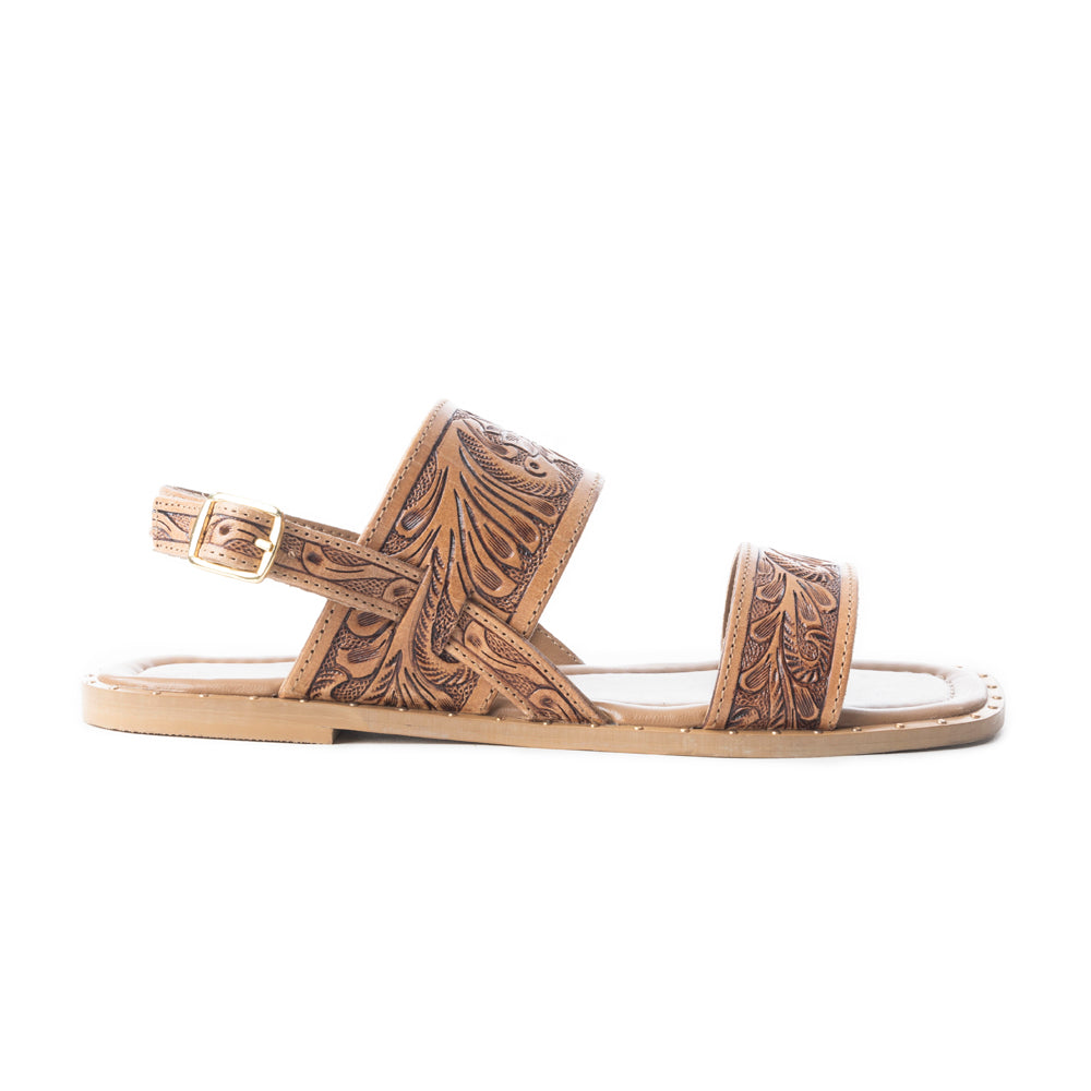 Wildlfower Wanderer Sandals In Natural