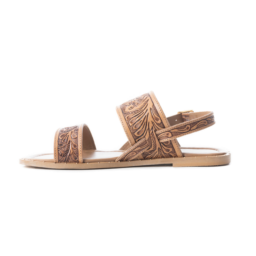 Wildlfower Wanderer Sandals In Natural