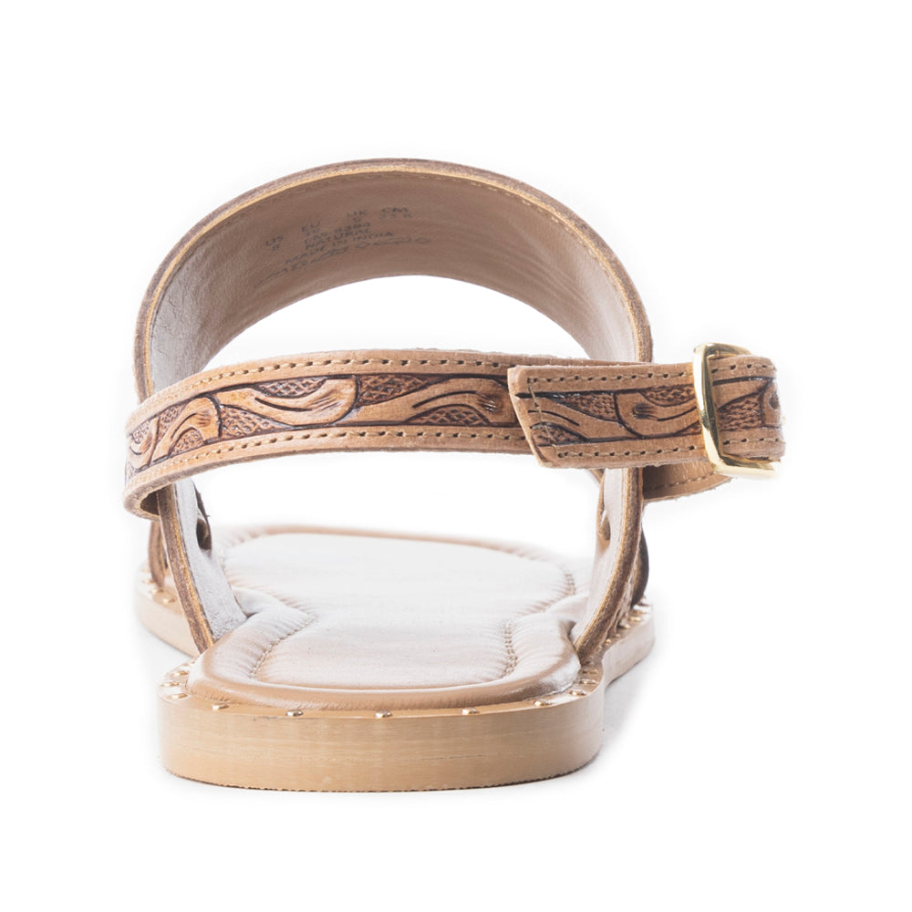 Wildlfower Wanderer Sandals In Natural