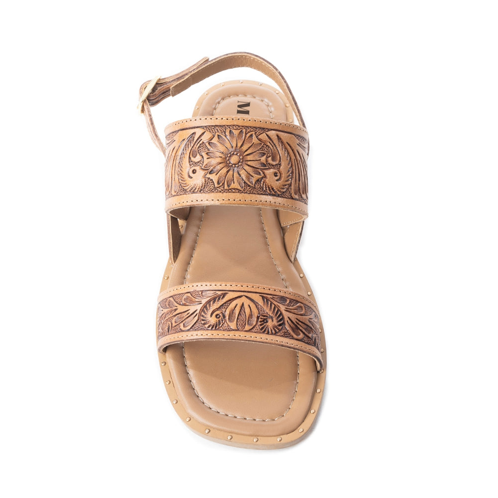 Wildlfower Wanderer Sandals In Natural
