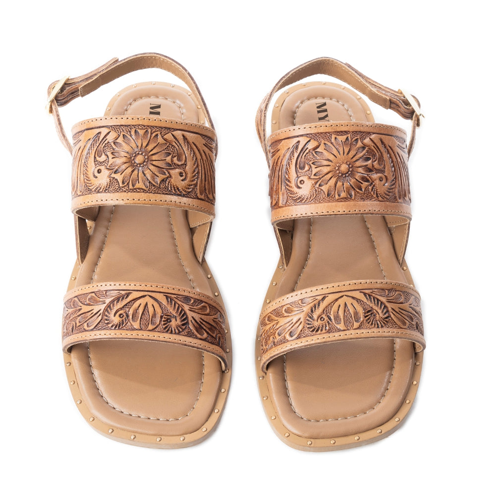 Wildlfower Wanderer Sandals In Natural