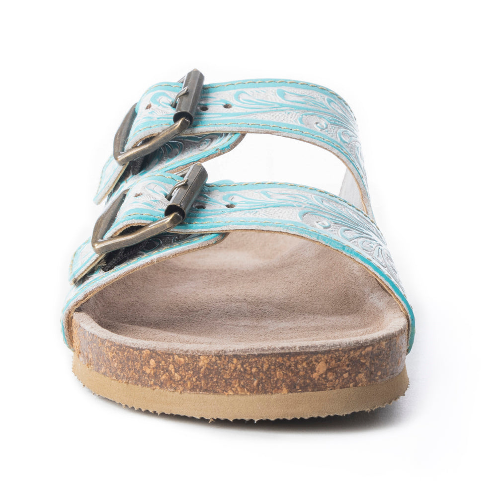 Turquoise Trail Birks In Turquoise & White