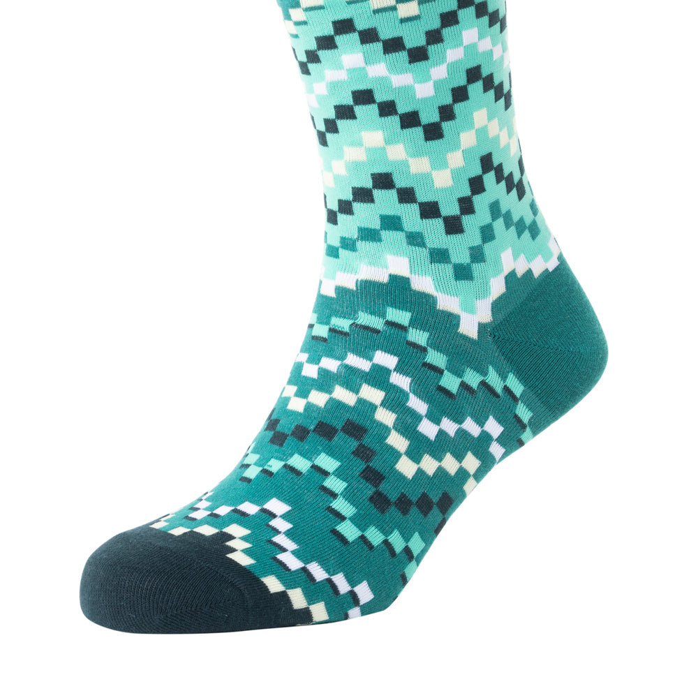 Jade Valley Pixie Socks In Green