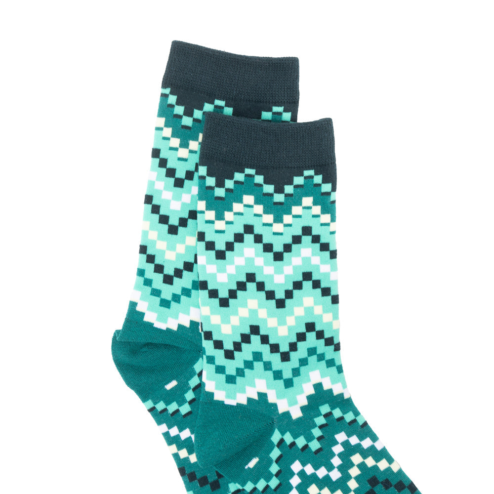 Jade Valley Pixie Socks In Green