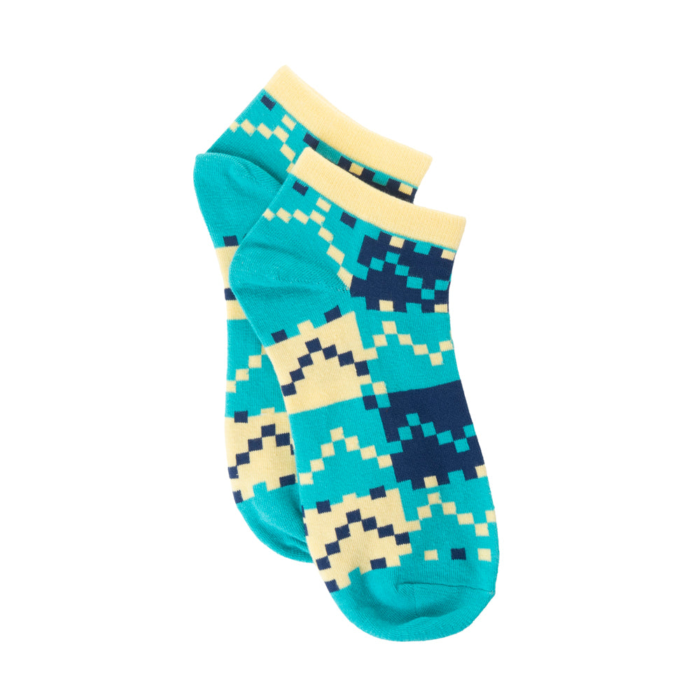 Buttercup Breeze Betty Ankle Socks In Blue