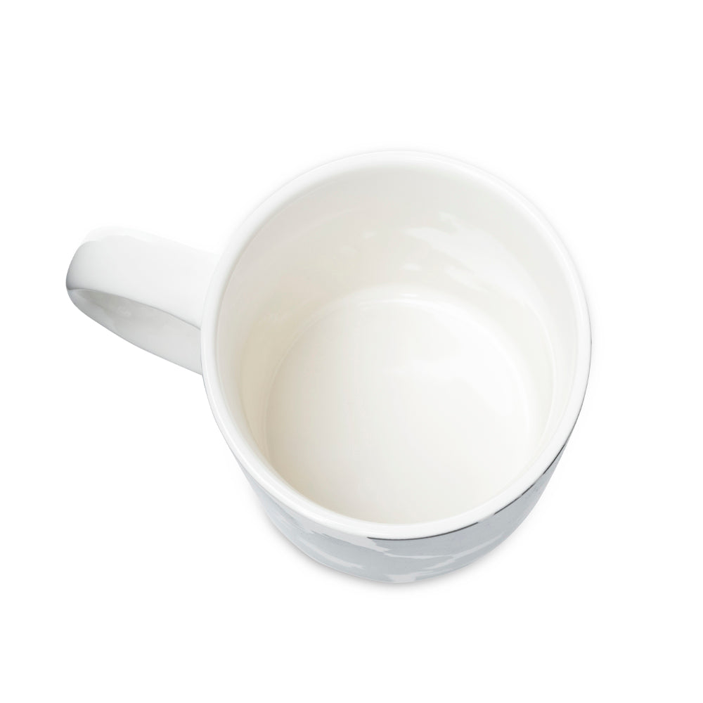 Sippin’ in the South Ceramic Mug in Black Leopard Print