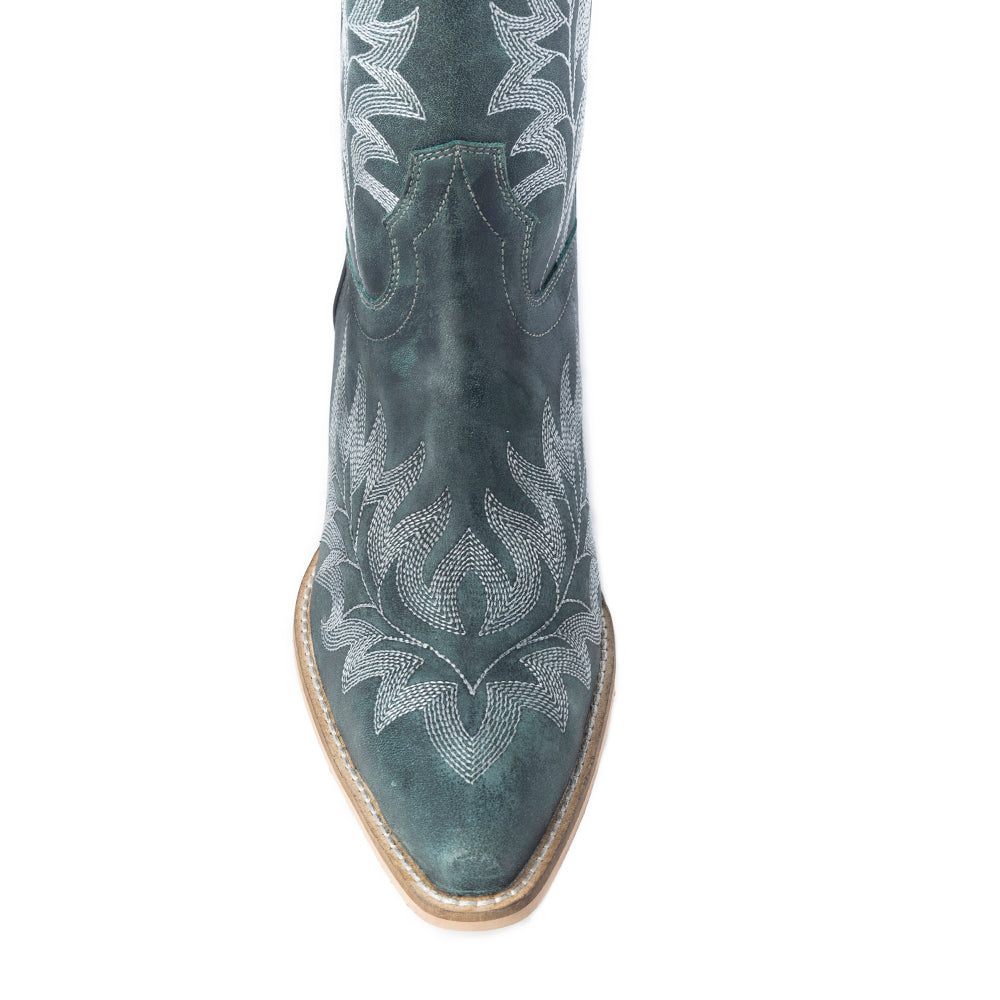 Desert Pearl Ankle Boots in Smoke