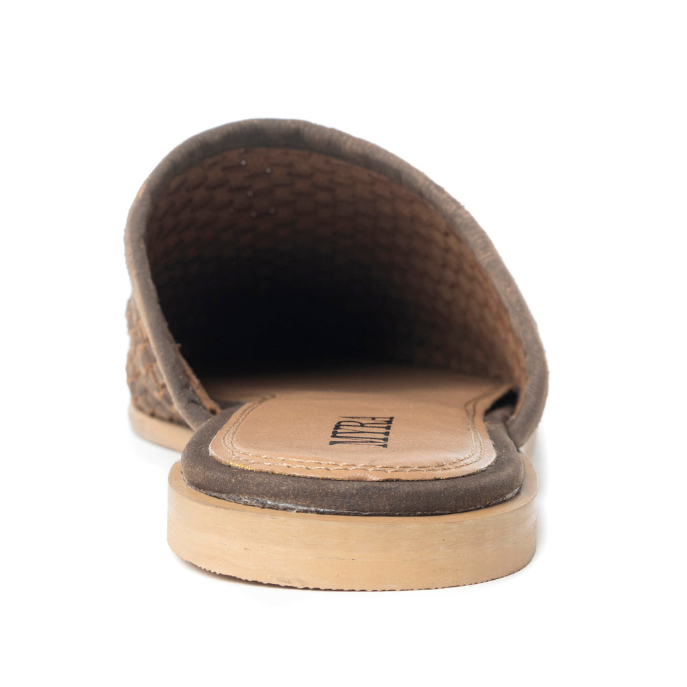 Spurloom Braided Sandals in Espresso Brown