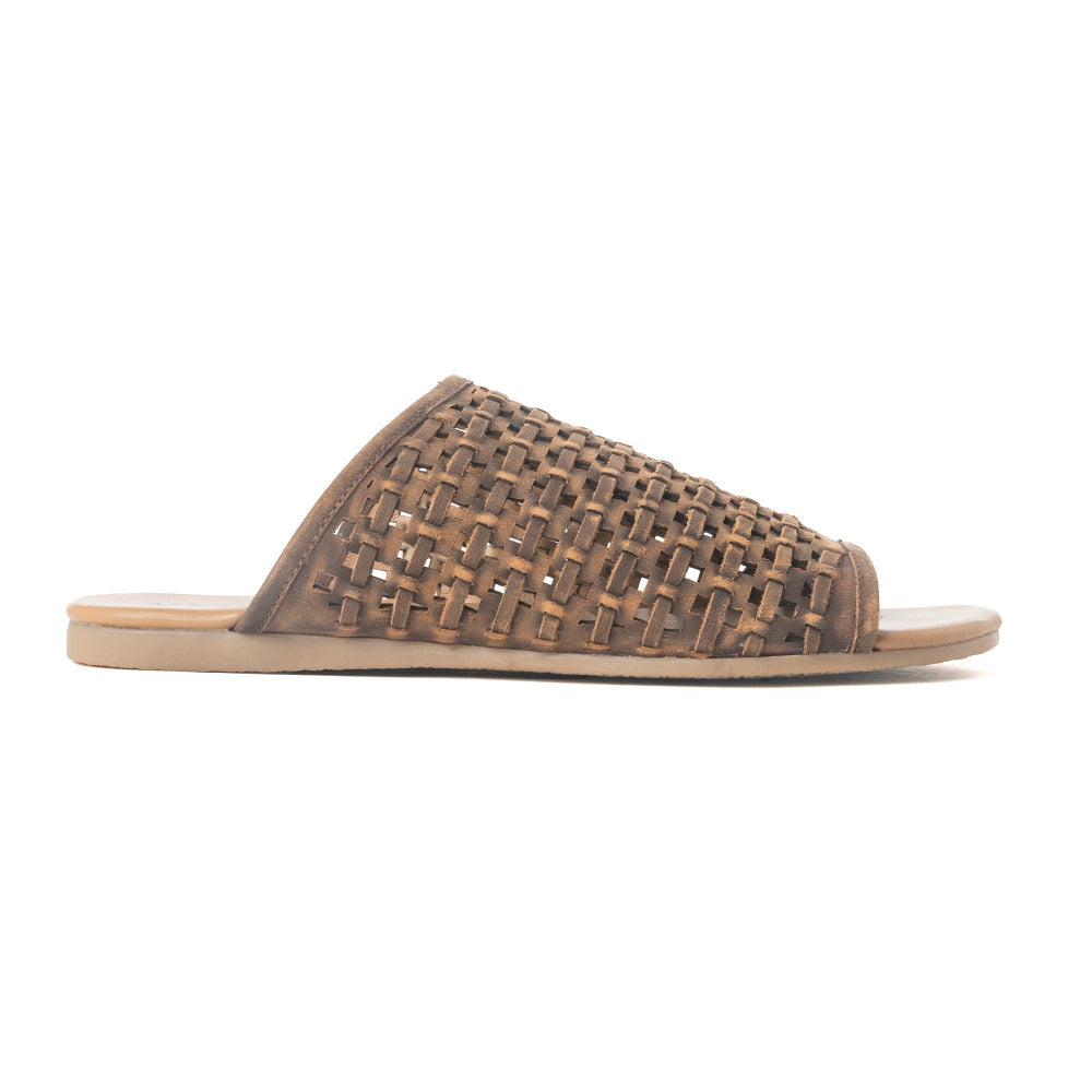 Dawnlace Desert Curve Sandals in Dusty Beige