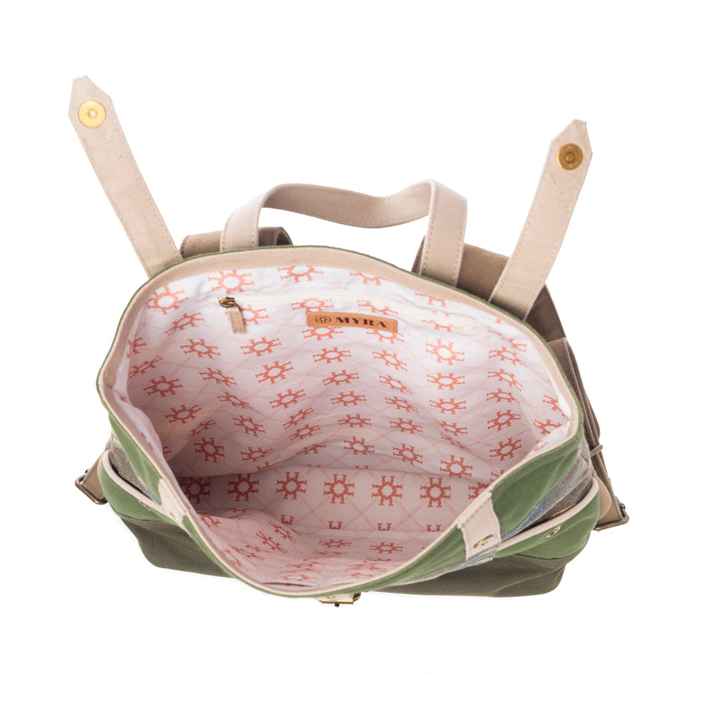 Ranger’s Day Backpack in Woodland Camo Green