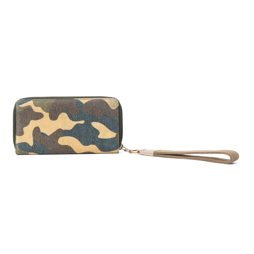 Ranger’s Day Wallet in Moss Camo Green