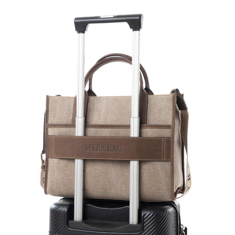 Sel de Mer Shoulder Bag in Old Mill White