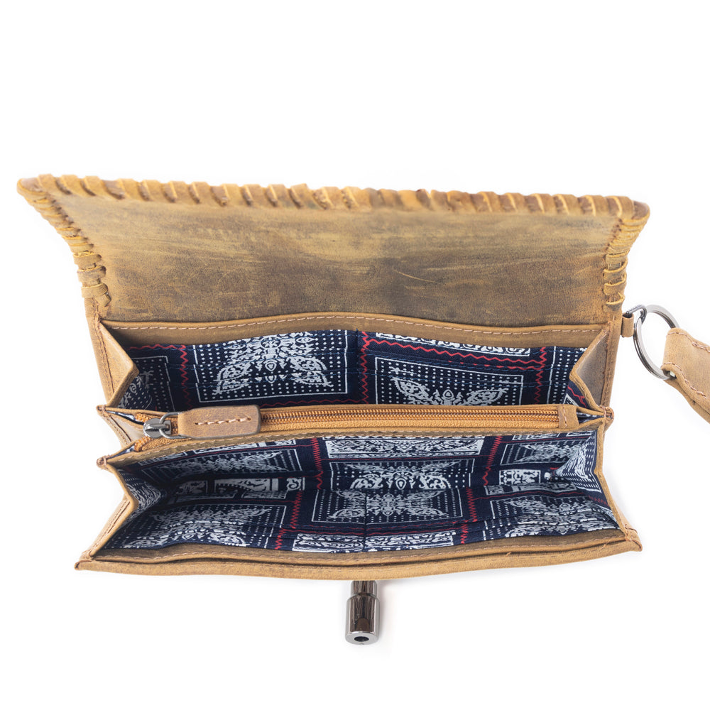 Sonora Sunset Western Woven Wallet in Multicolor