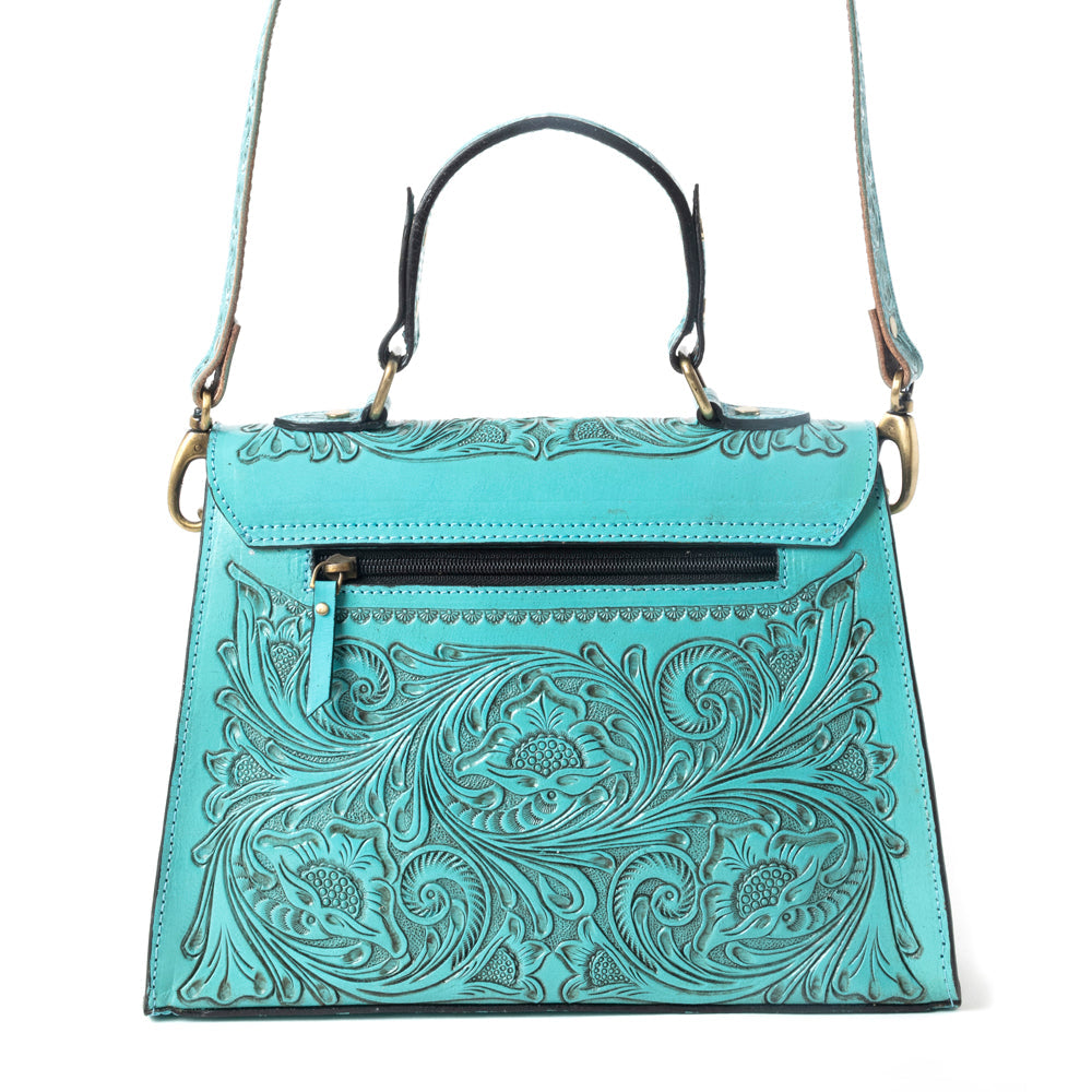 Savannah Scroll Handtooled Leather Bag Variant Combo