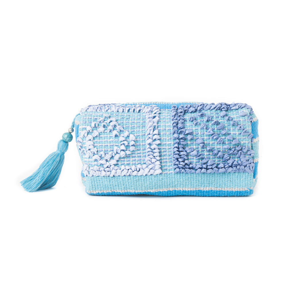 Mirage Drift Canvas Multi-Pouch in Icy Denim