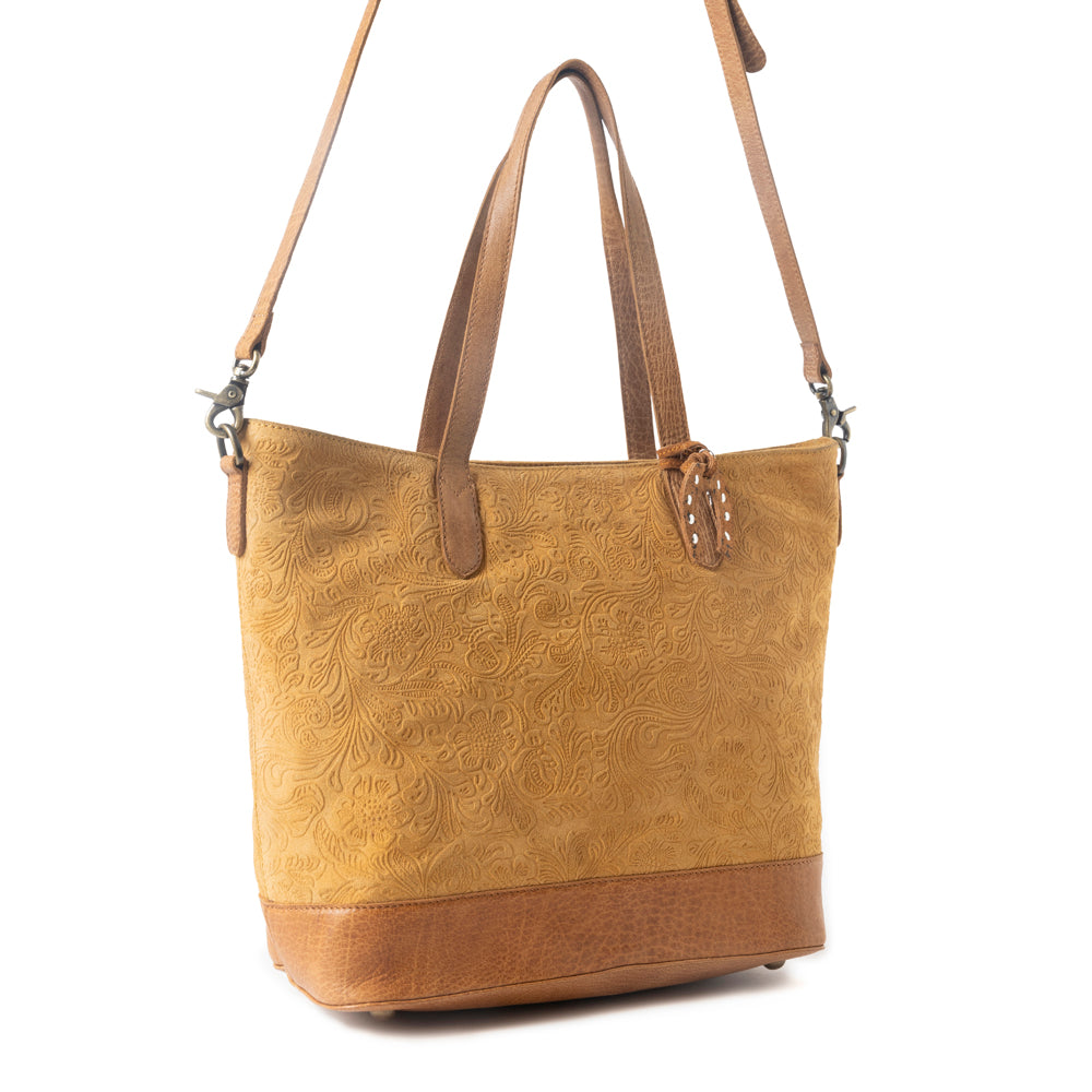 Amber Dune Leather Bag Variant Combo