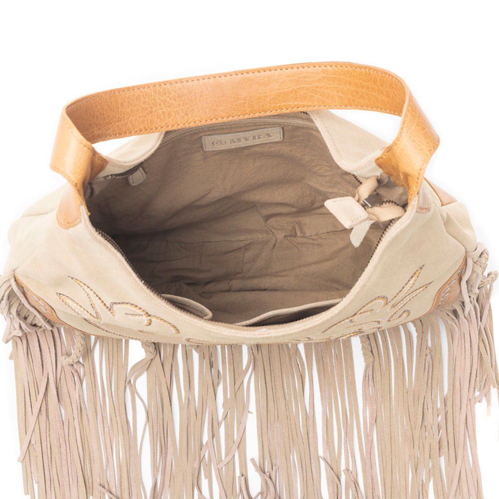Sage Whisper Fringe Leather Bag Variant Combo