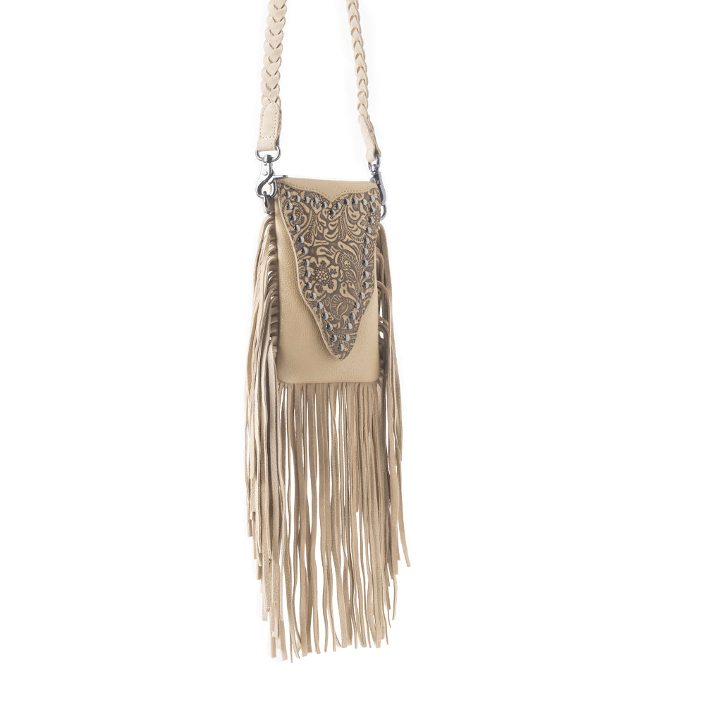 Whispering Totem Leather Bag in Nomad Ivory