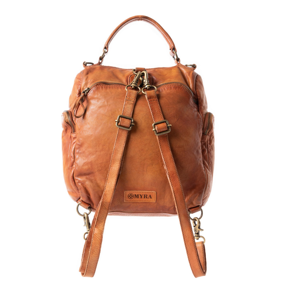 Trek Terra Leather Backpack Variant Combo