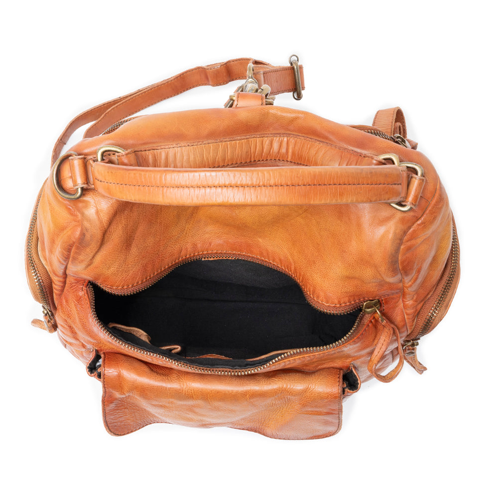 Trek Terra Leather Backpack Variant Combo