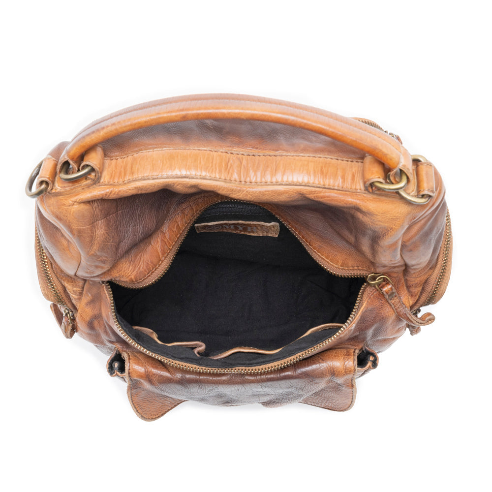 Trek Terra Leather Backpack Variant Combo