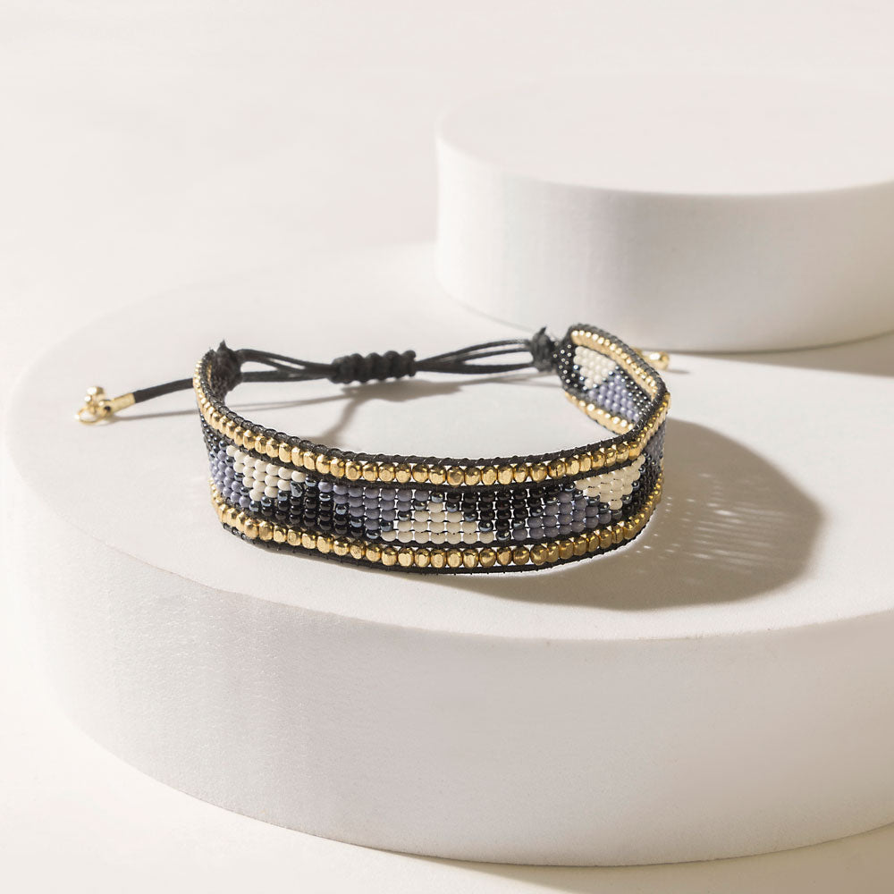 Juniper Moon Bracelet in Faded Black