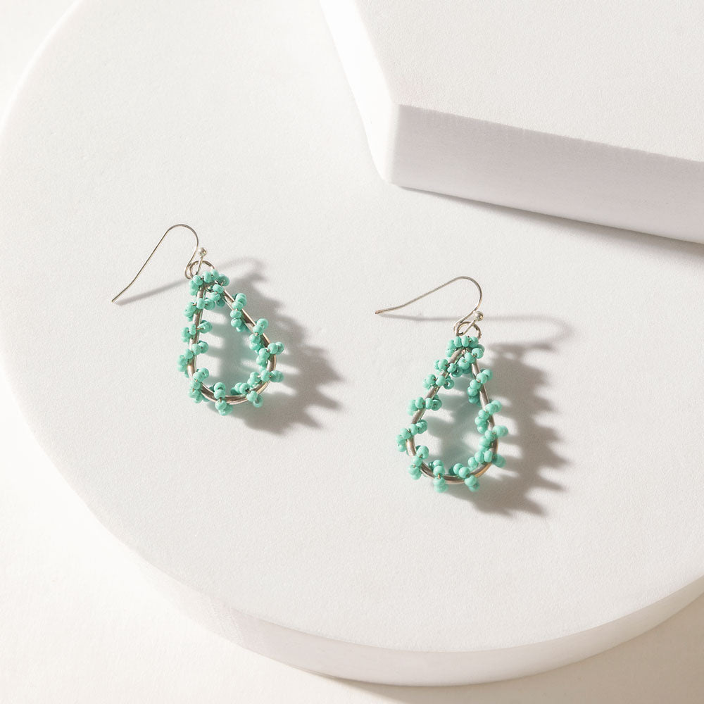 Turquoise Trails & Silver Tales Set of 16 Earrings