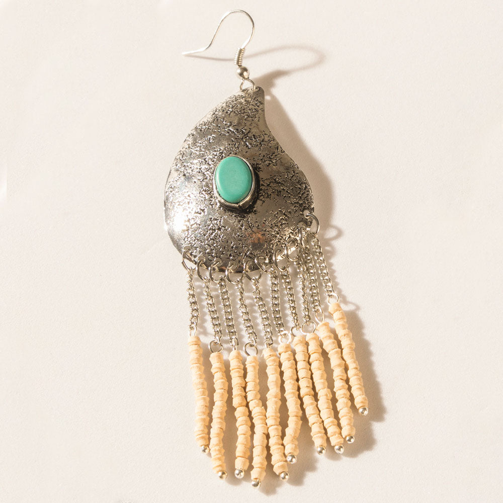 Echoes of Santa Fe Earrings in Canyon Teal