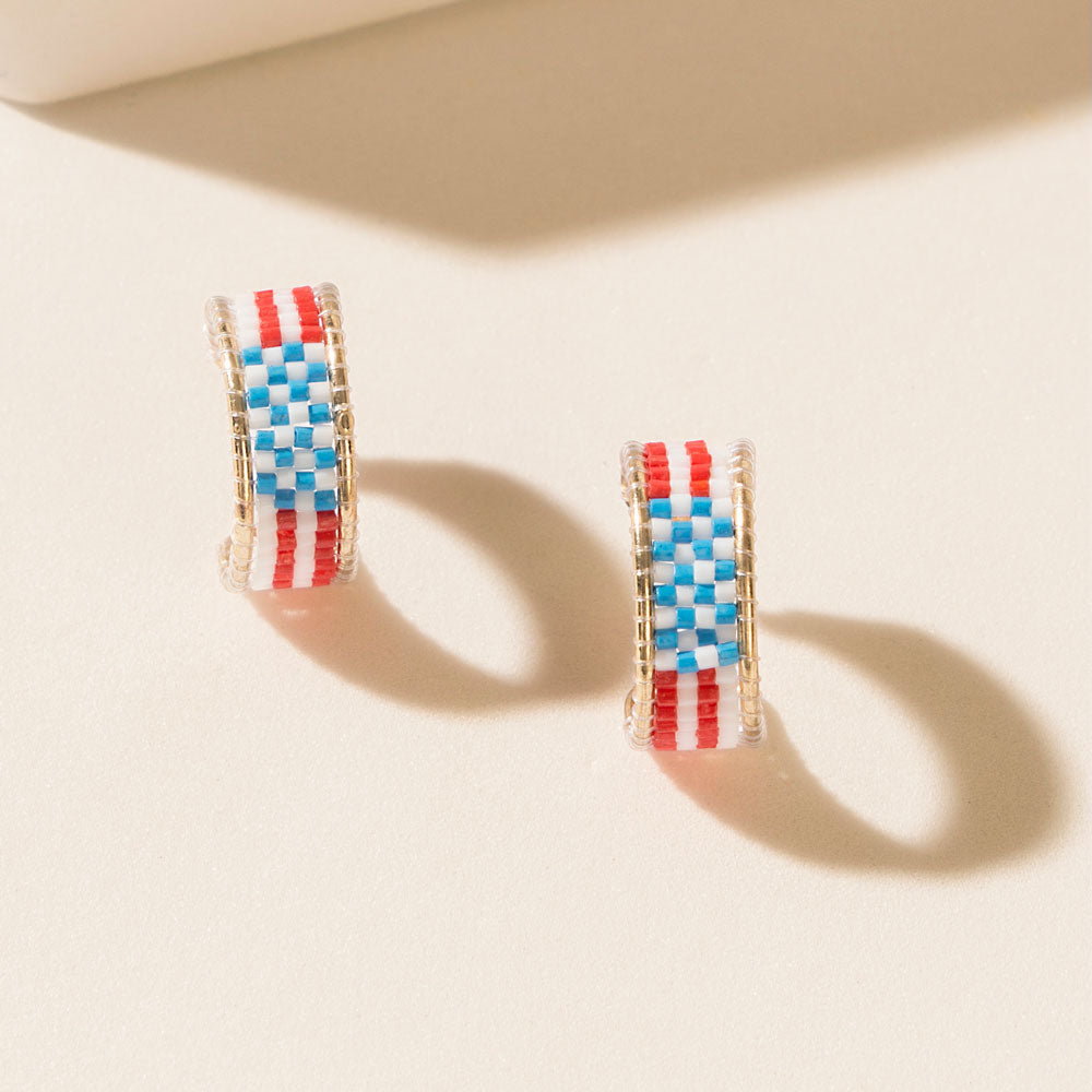 Republic Rosie Earrings in Sunny Cherry