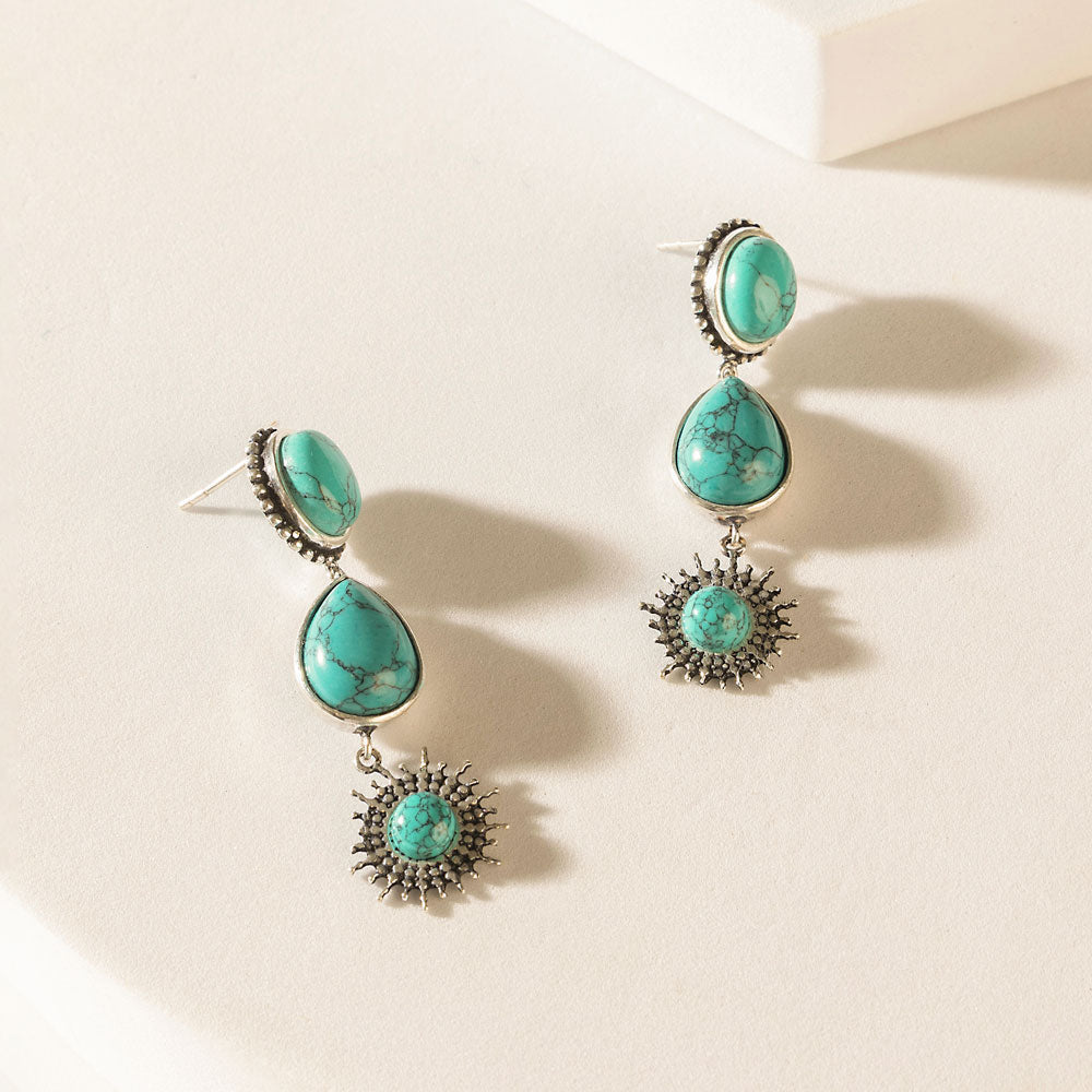 Wildlight Spirit Earrings in Mirage Teal