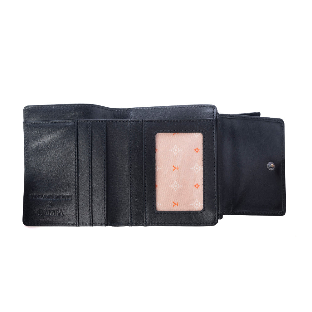 Yellowstone Westmere Studded Credit Card Holder in Ash