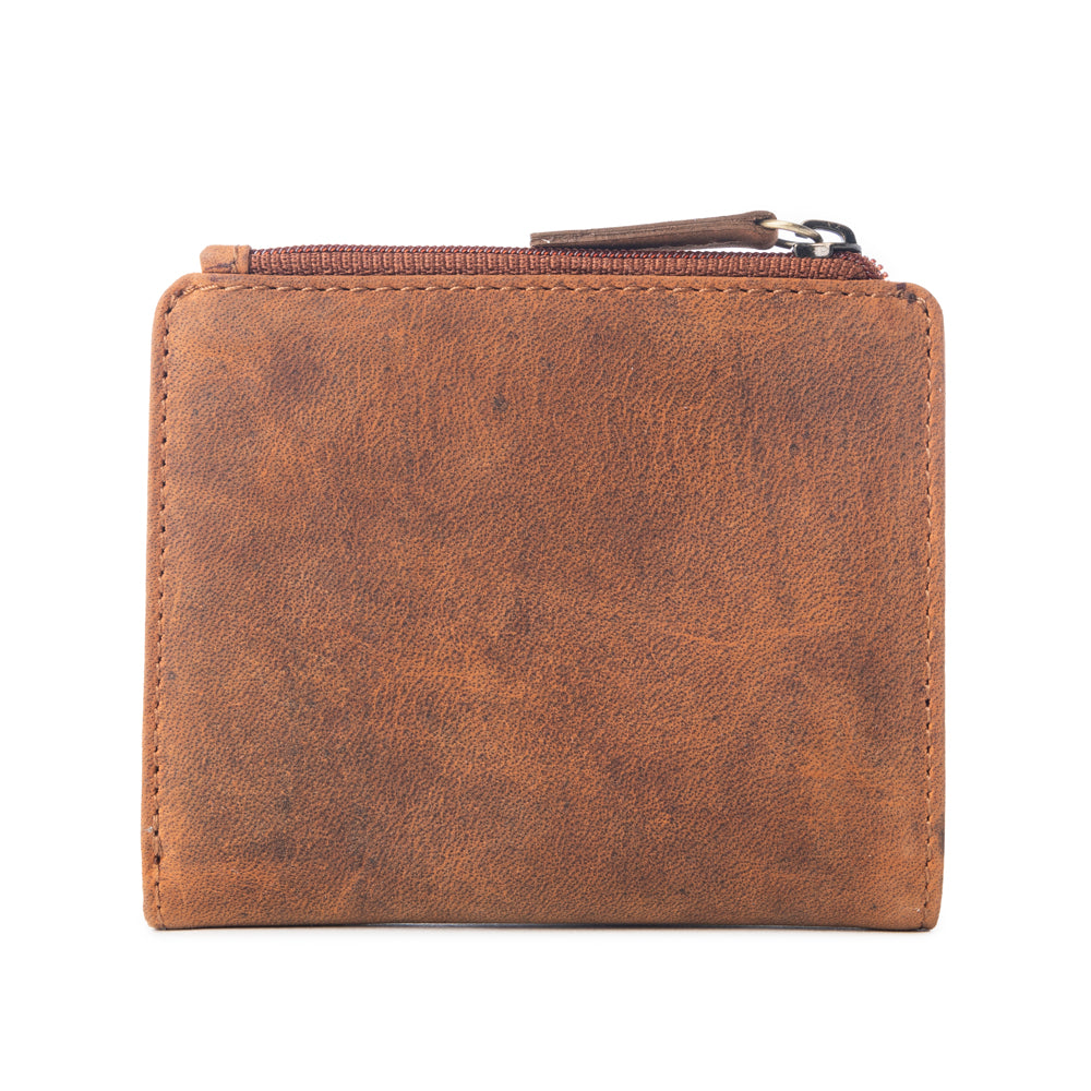 Yellowstone Westmere Studded Credit Card Holder in Amber