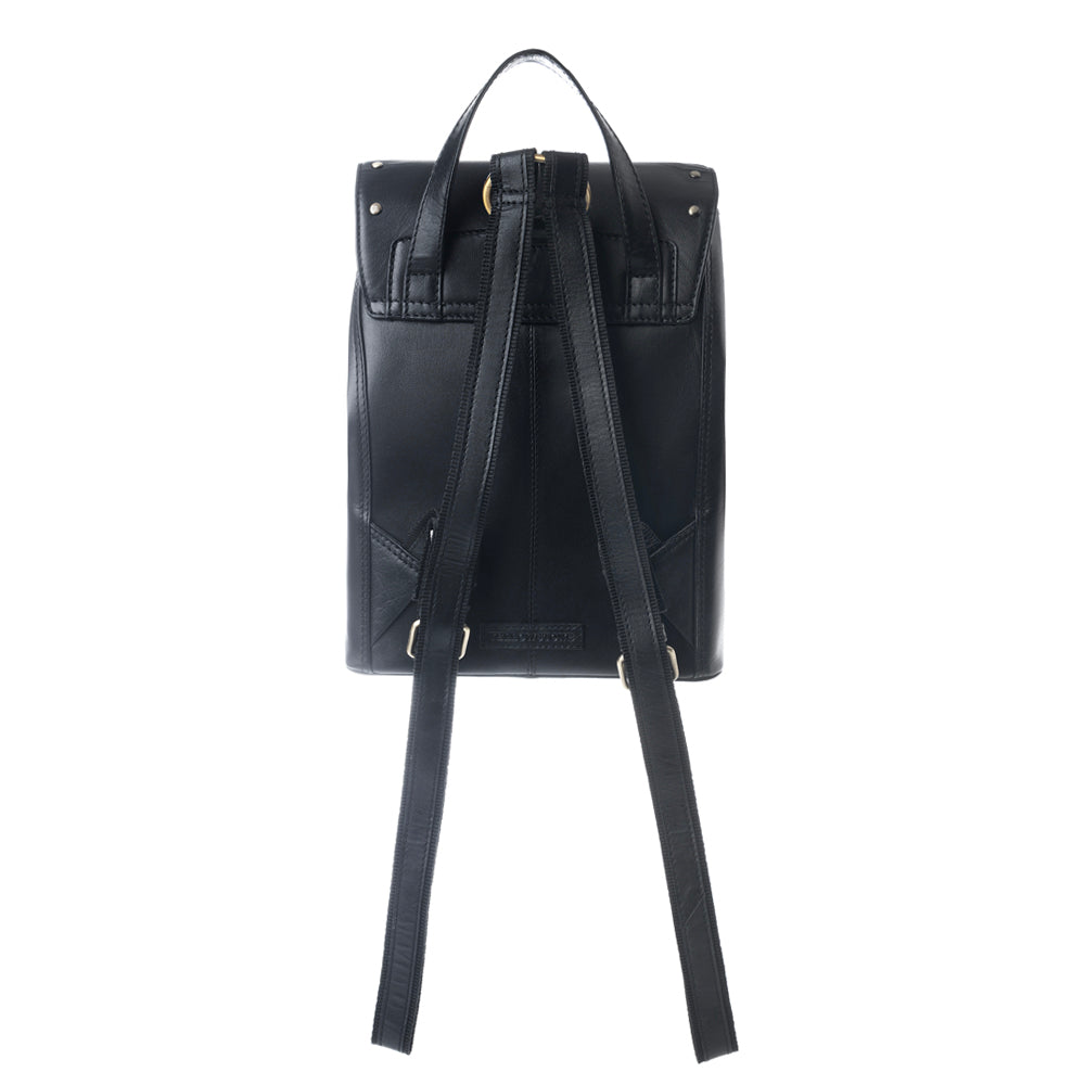 Yellowstone Longhorn Studded Leather Backpack Variant Combo