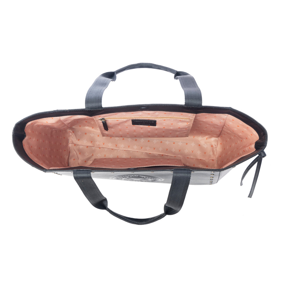 Yellowstone Legacy Studded Leather Tote Variant Combo