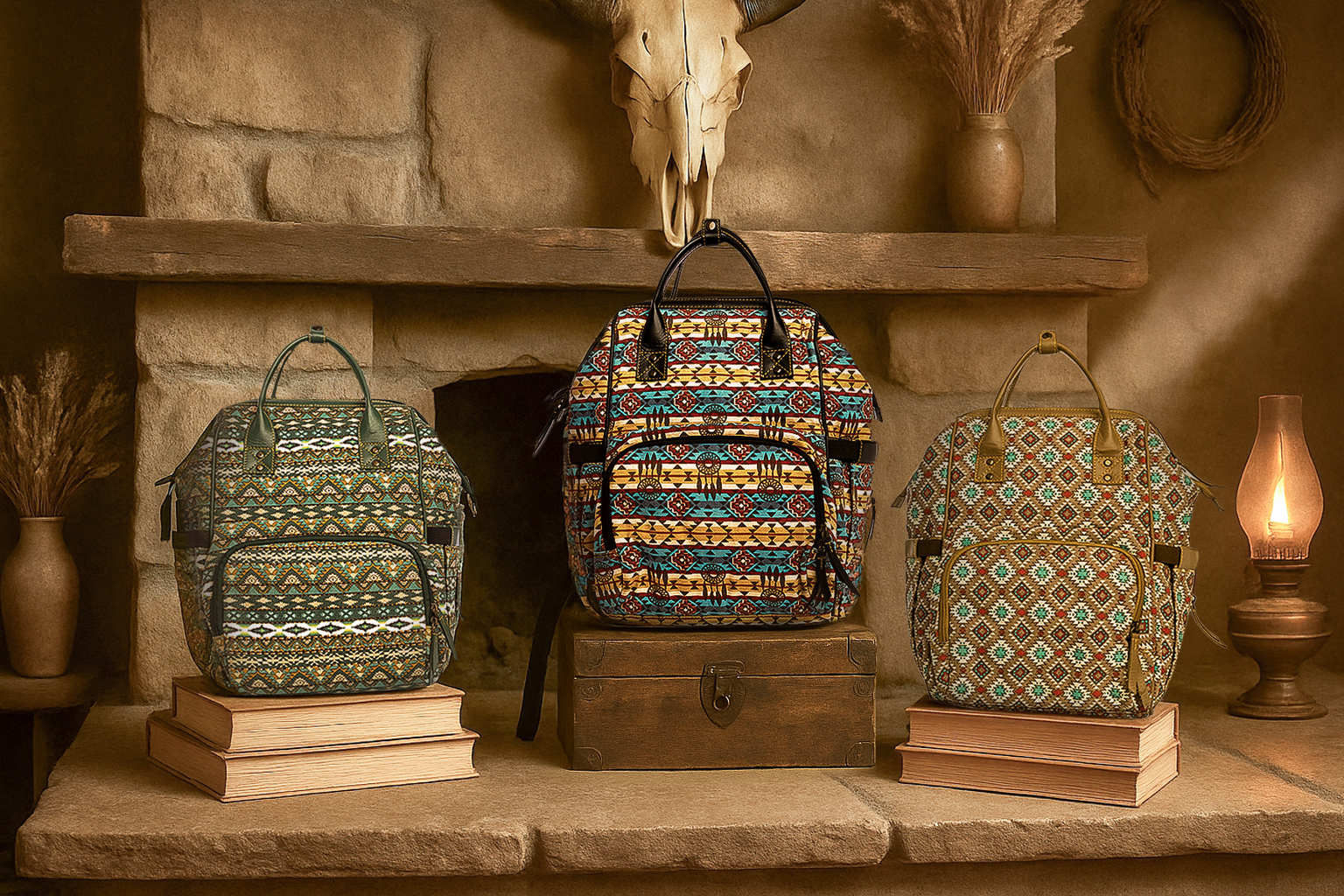 Fountain Trail Diaper Bag Variant Combo