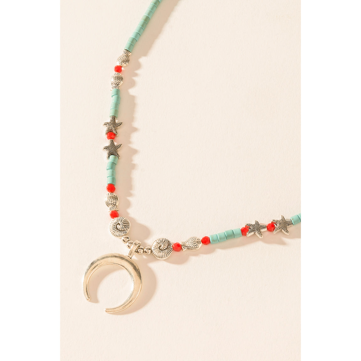 Red River Necklace in Lunar Blue