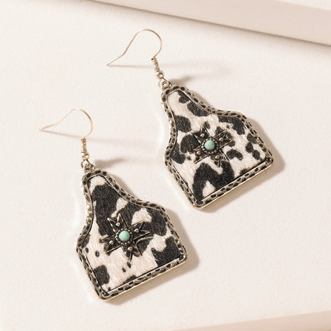 Shadowflower Earrings In Lariat Speckle