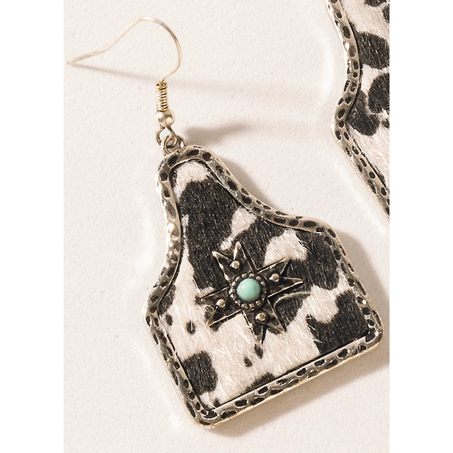 Shadowflower Earrings In Lariat Speckle