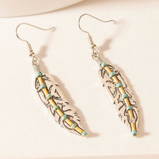 Wild Lineage Earrings in Antique Silver