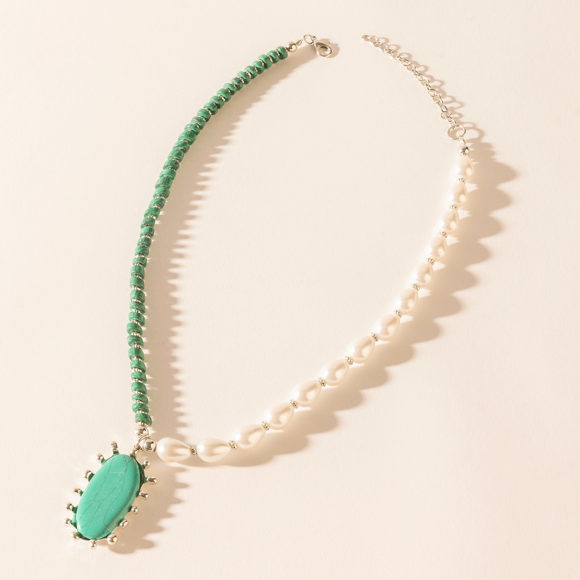 Desert Equinox Necklace in Ivory Gleam