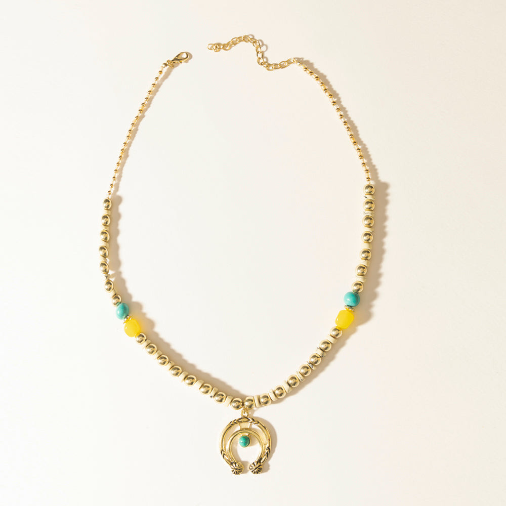Sunshine Naja Necklace in High Noon