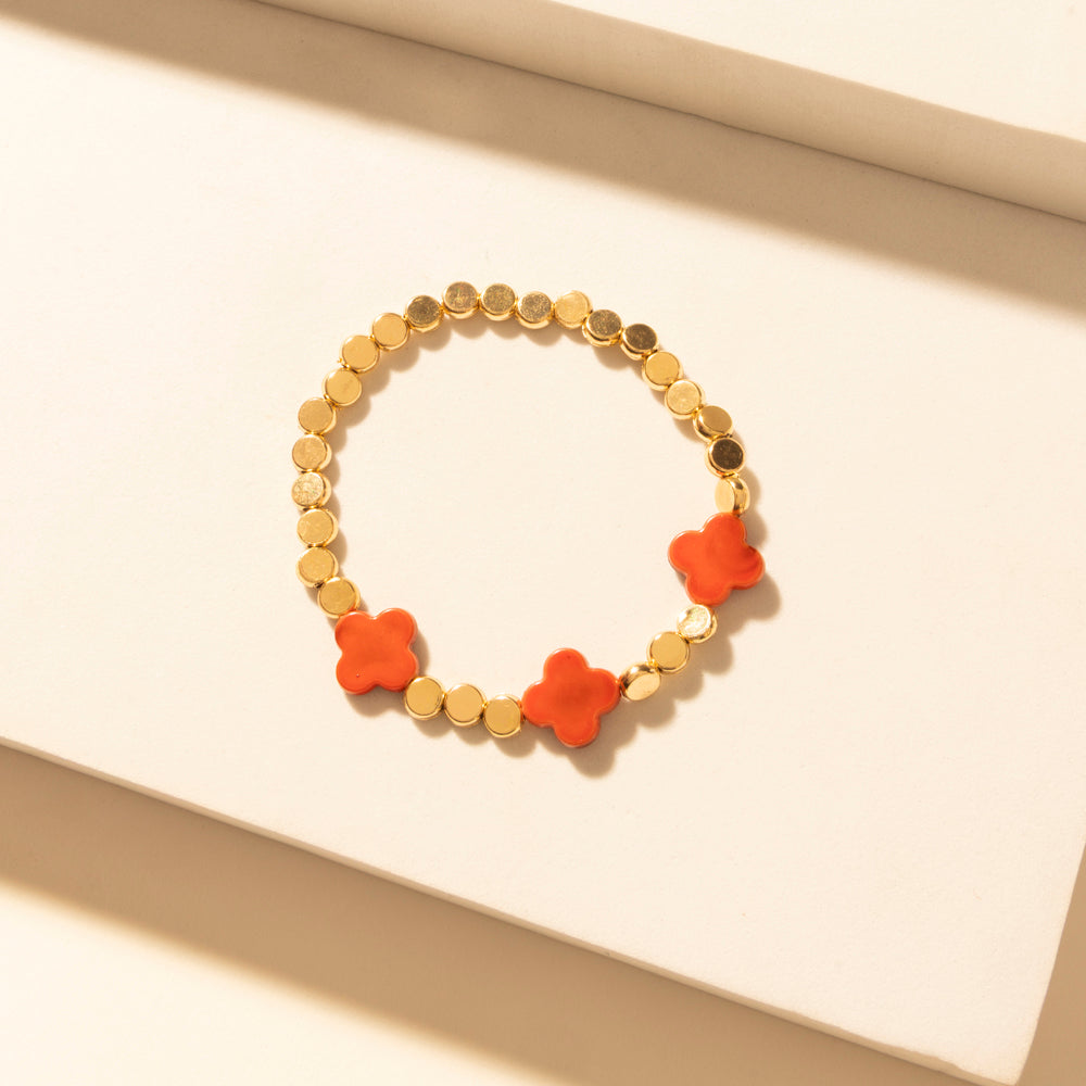 Sunset Aire Stack Bracelet in Golden Flame