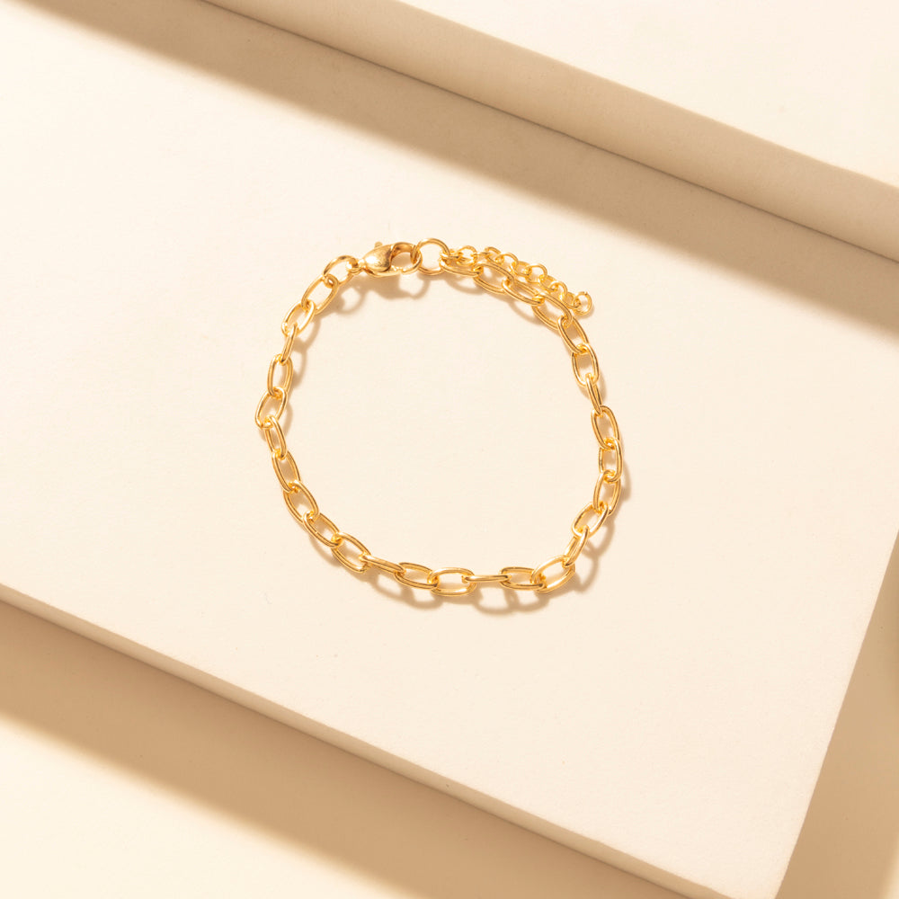 Bayou Heartline Stack Bracelet in Glass Glow