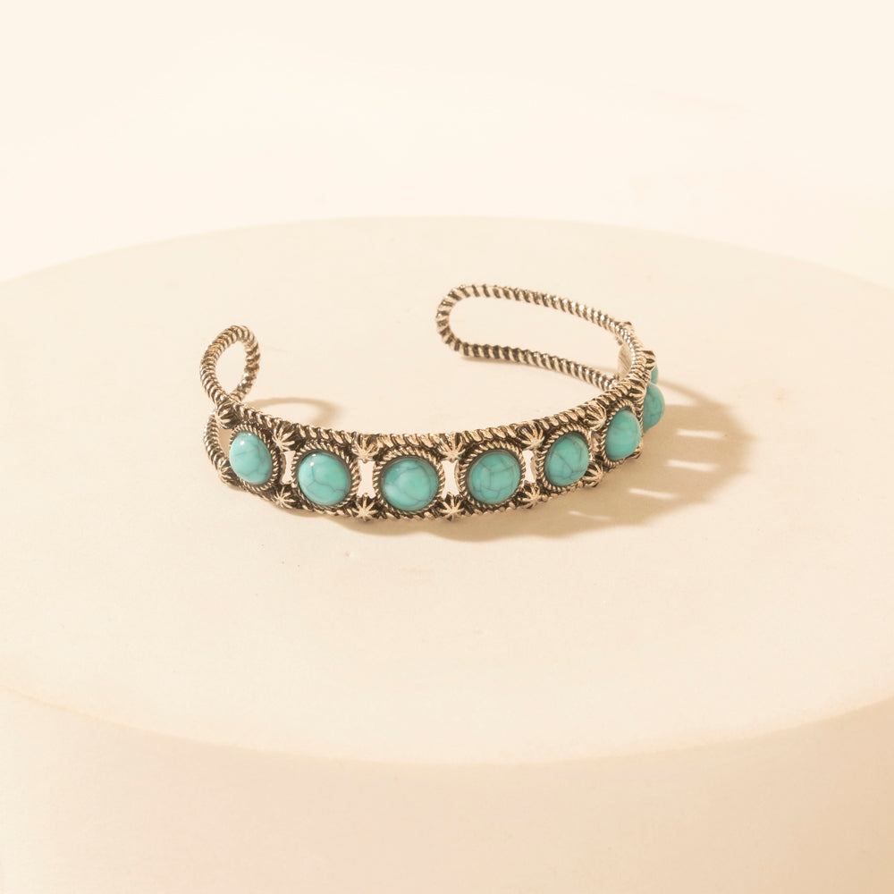 Ranch Radiance Cuff in Turquoise Skies