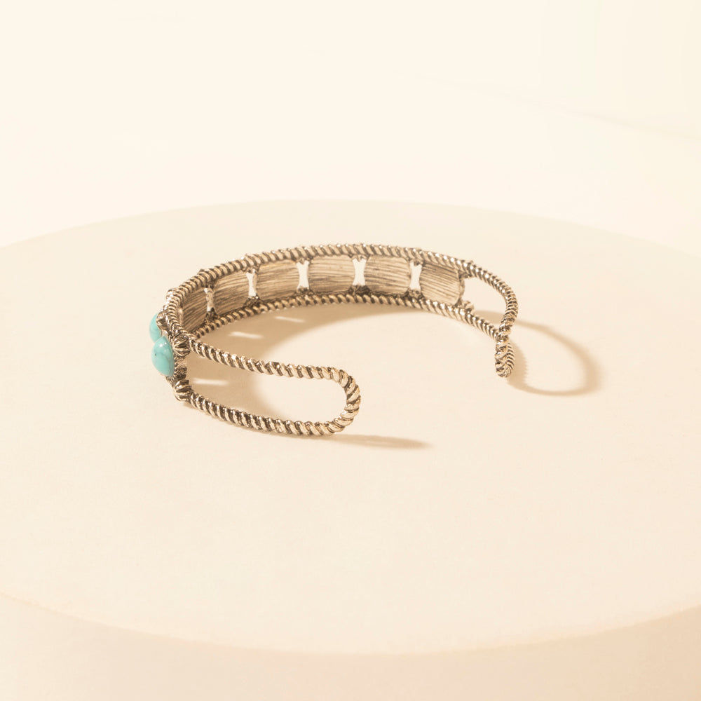 Ranch Radiance Cuff in Turquoise Skies
