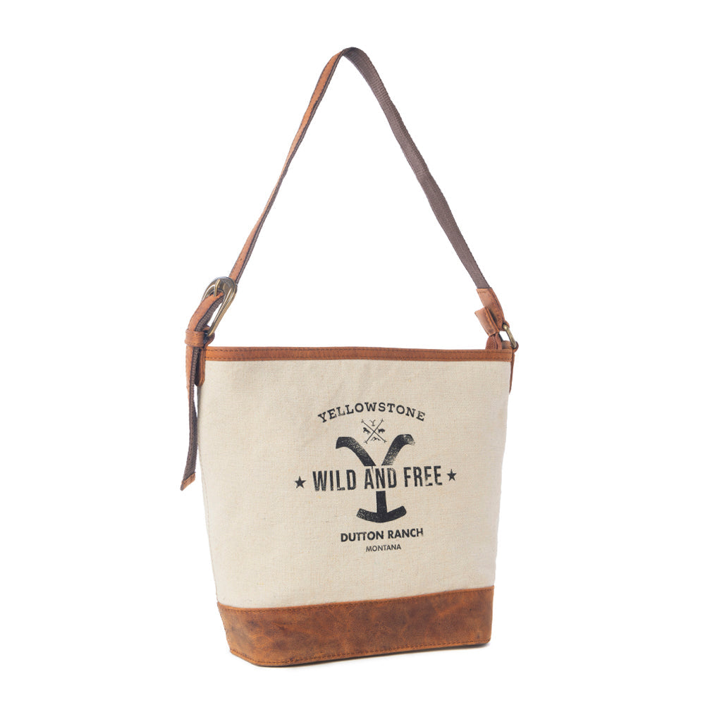 Yellowstone Ivory Dominion Shoulder Bag